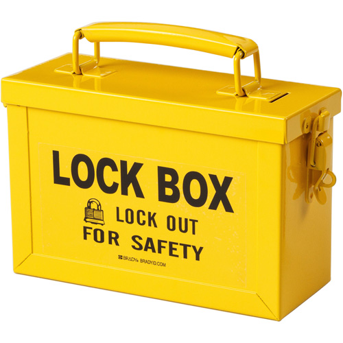 Coffret de s&eacute;curit&eacute; de groupe, Jaune Helyx Safety & Industrial Supplies