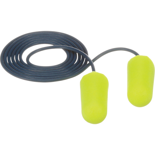 Bouchons d'oreilles d&eacute;tectables E-A-Rsoft, Avec cordon, R&eacute;gulier, Vrac - Sac en poly, NRR dB 32 Helyx Safety & Industrial Supplies