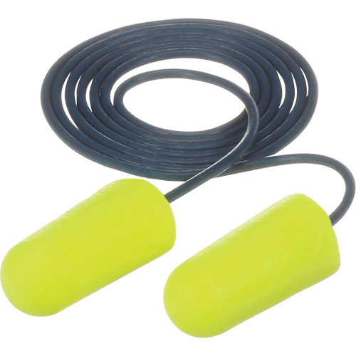 Bouchons d'oreilles d&eacute;tectables E-A-Rsoft, Avec cordon, R&eacute;gulier, Vrac - Sac en poly, NRR dB 32 Helyx Safety & Industrial Supplies
