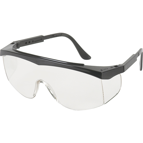 Lunettes de s&eacute;curit&eacute; s&eacute;rie SS1, Lentille Transparent, Anti-&eacute;gratignures, ANSI Z87+/R&eacute;pond ou surpasse la norme CSA Z94.3 Helyx Safety & Industrial Supplies