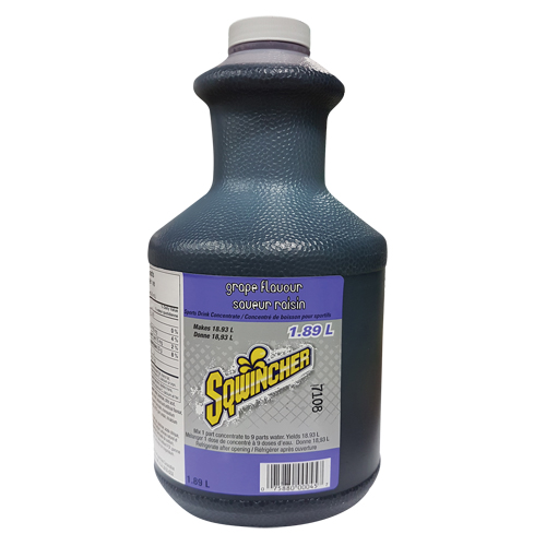 Sqwincher&reg; Rehydration Drink, Concentrate, Grape Helyx Safety & Industrial Supplies