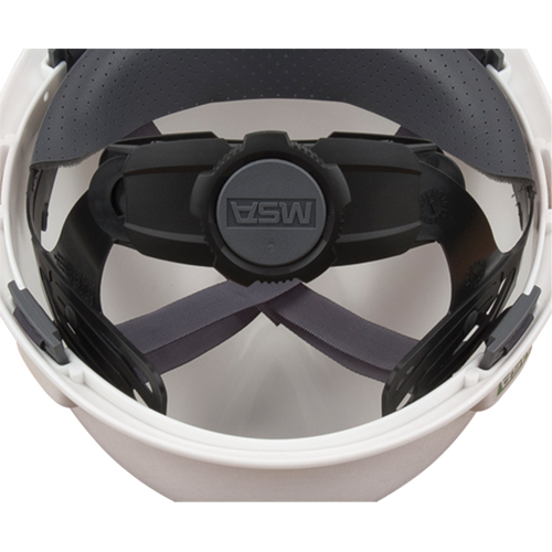 Casques de protection V-Gard - Suspensions Fas-Trac, R&eacute;pond aux normes CSA type 1, Suspension Rochet, Non ventil&eacute; Helyx Safety & Industrial Supplies