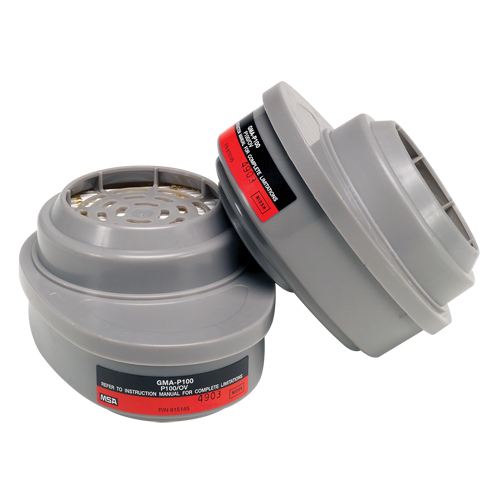 Advantage&reg; Respirator Cartridges, Gas/Vapour Cartridge, Organic Vapour/P100 Helyx Safety & Industrial Supplies