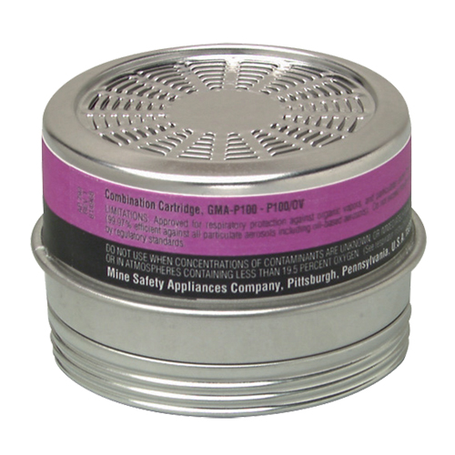 Comfo&reg; Respirator Cartridges, Gas/Vapour Cartridge, Organic Vapour/P100 Helyx Safety & Industrial Supplies