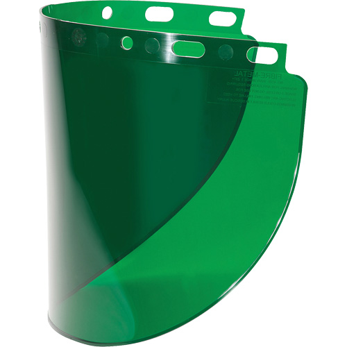 Visi&egrave;re panoramique Fibre-Metal, Propionate, Teinte Vert Helyx Safety & Industrial Supplies
