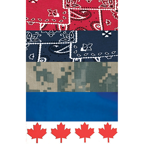 ALLEGRO INDUSTRIES Cool Offs Bandana, Red Helyx Safety & Industrial Supplies