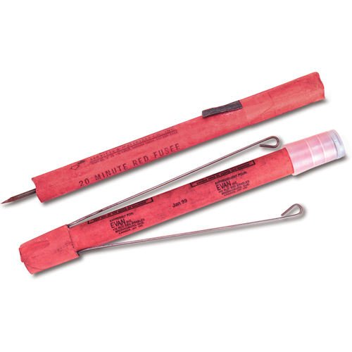 Safety Flares, With Wire Stand, 20 mins. Helyx Safety & Industrial Supplies