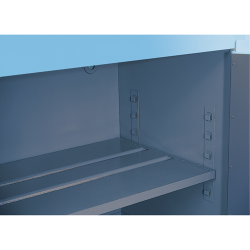 ChemCor&reg; Lined Acid/Corrosive Storage Cabinets, 30 gal., 43" x 44" x 18" Helyx Safety & Industrial Supplies