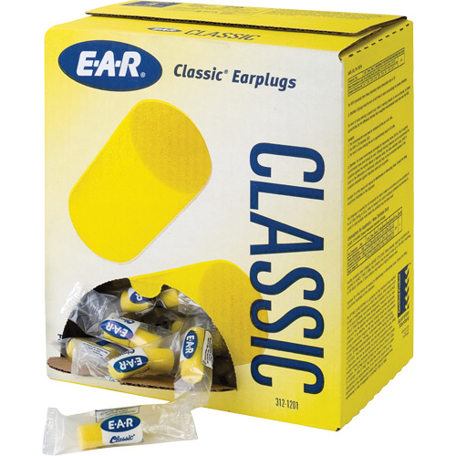 Bouchons d'oreilles Classic E-A-R, Paire - Sac en poly Helyx Safety & Industrial Supplies