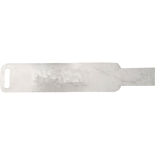 Aluminum Blank Tags, 1" W x 5-3/4" H Helyx Safety & Industrial Supplies