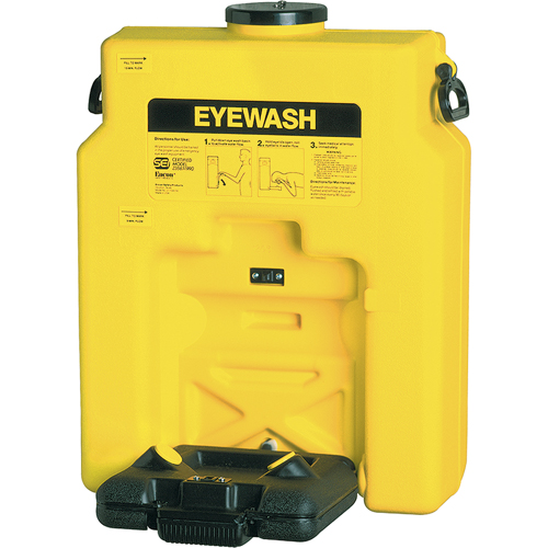 Eyewash, Gravity-Fed, 14 gal. Capacity, Meets ANSI Z358.1 Helyx Safety & Industrial Supplies