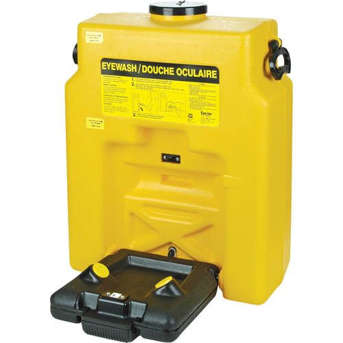 Eyewash, Gravity-Fed, 14 gal. Capacity, Meets ANSI Z358.1 Helyx Safety & Industrial Supplies
