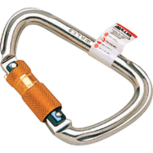 Miller&reg; Carabiners, Aluminum, 401 lbs Capacity Helyx Safety & Industrial Supplies