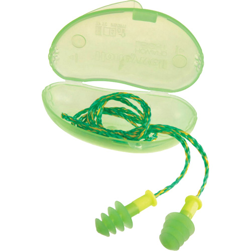 Bouchons d'oreilles Fusion de Howard Leight, Vrac - Boîte, Petit, Avec cordon Helyx Safety & Industrial Supplies
