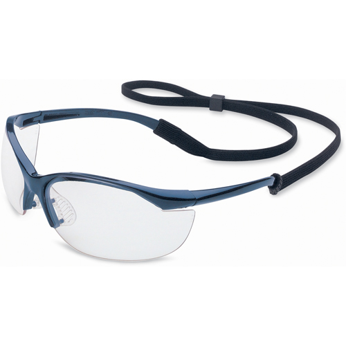 Lunettes de s&eacute;curit&eacute; Uvex Vapor, Lentille Transparent, Anti-&eacute;gratignures, ANSI Z87+/R&eacute;pond ou surpasse la norme CSA Z94.3 Helyx Safety & Industrial Supplies