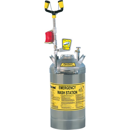 Self-Contained Eyewash Station, Pressurized, 13 gal. Capacity, Meets ANSI Z358.1 Helyx Safety & Industrial Supplies
