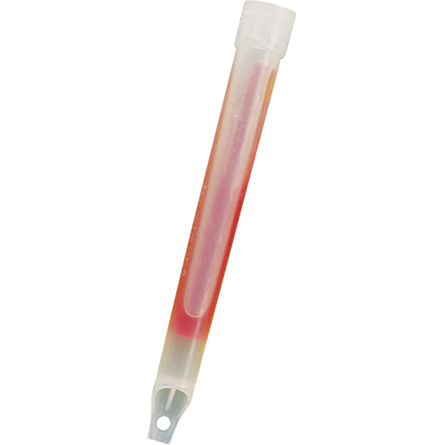B&acirc;tons de s&eacute;curit&eacute; luminescents Cyalume 6", Rouge, Dur&eacute;e 30 min Helyx Safety & Industrial Supplies