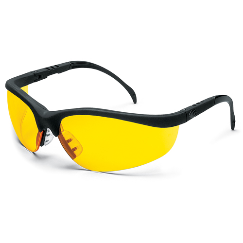 Klondike&reg; Safety Glasses, Amber Lens, Anti-Scratch, Meets/Exceeds CSA Z94.3 Helyx Safety & Industrial Supplies