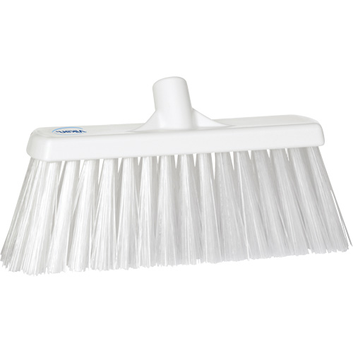 Balai hygi&eacute;nique pour service alimentaire, 11,7"x3", Polyester, Blanc Helyx Safety & Industrial Supplies