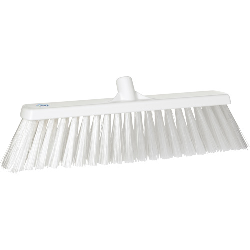 T&ecirc;te de balai-brosse pour grandes particules, 2-1/2", Polyester, Blanc Helyx Safety & Industrial Supplies