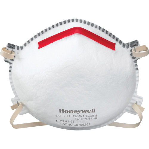 Saf-T-Fit&reg; Plus N1115 Particulate Respirators, N95, NIOSH Certified, Small Helyx Safety & Industrial Supplies