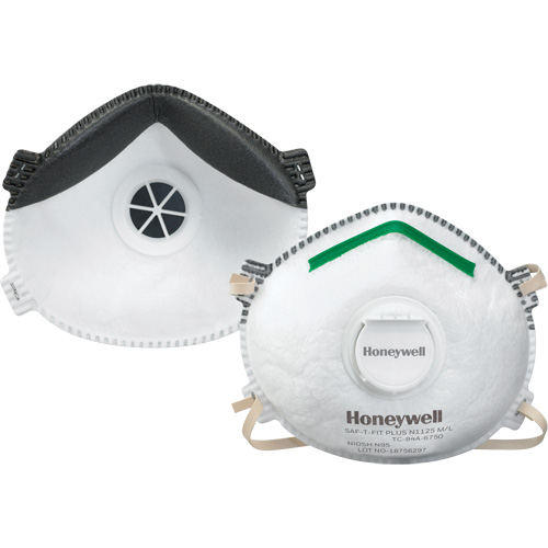 Saf-T-Fit&reg; Plus N1125 Particulate Respirators, N95, NIOSH Certified, Small Helyx Safety & Industrial Supplies