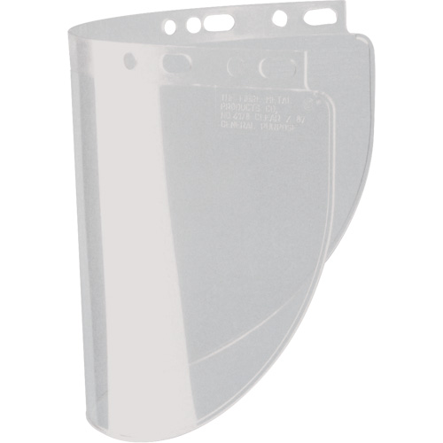High Performance&reg; Faceshield, Propionate, Clear Tint Helyx Safety & Industrial Supplies