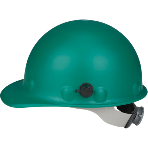 Casques de protection Roughneck P2A Fibre-Metal, R&eacute;pond aux normes CSA type 1, Suspension Rochet, Non ventil&eacute; Helyx Safety & Industrial Supplies