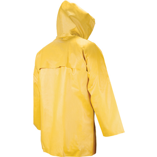 Neo-Slick Chemical & Acid Resistant Rain Jacket, Medium, Yellow, Neoprene Helyx Safety & Industrial Supplies