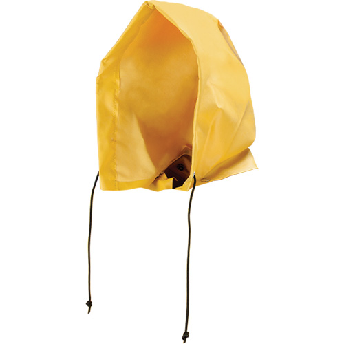 Capuchon imperm&eacute;ables Neo-slick r&eacute;sistants aux produits chimiques & &agrave; l'acide, Taille unique, Jaune, PVC Helyx Safety & Industrial Supplies