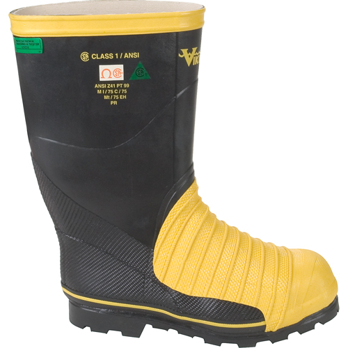 Bottes professionnelles Miner 49ER pour l'exploitation mini&egrave;re, Caoutchouc, Embout Acier, Pointure 7 Helyx Safety & Industrial Supplies