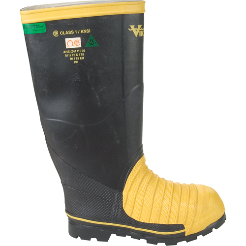 Miner 49er Professional Mining Boots, Rubber, Steel Toe, Size 7 Helyx Safety & Industrial Supplies
