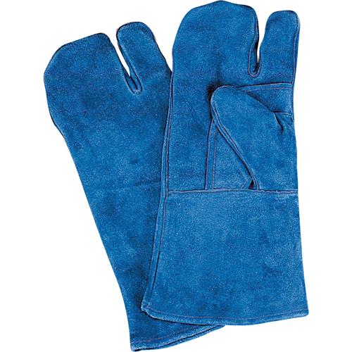 Double Palm & Thumb Welding Gloves, Split Cowhide, Size Large Helyx Safety & Industrial Supplies