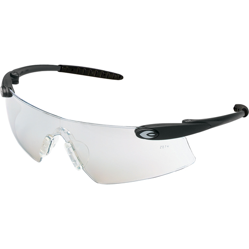LUNETTES,DESPERADO,MONTNOIR CLR,I/O LENT MIROIR, Lentille Miroir int&eacute;rieur/ext&eacute;rieur, Anti-&eacute;gratignures, ANSI Z87+/R&eacute;pond ou surpasse la norme CSA Z94.3 Helyx Safety & Industrial Supplies