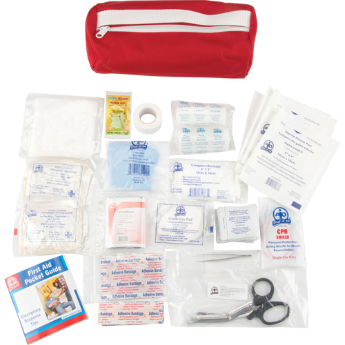First Aid Kit, Class 1 Medical Device, Nylon Bag Helyx Safety & Industrial Supplies