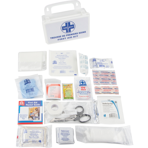 First Aid Kit, Class 1 Medical Device, Plastic B Helyx Safety & Industrial Supplies