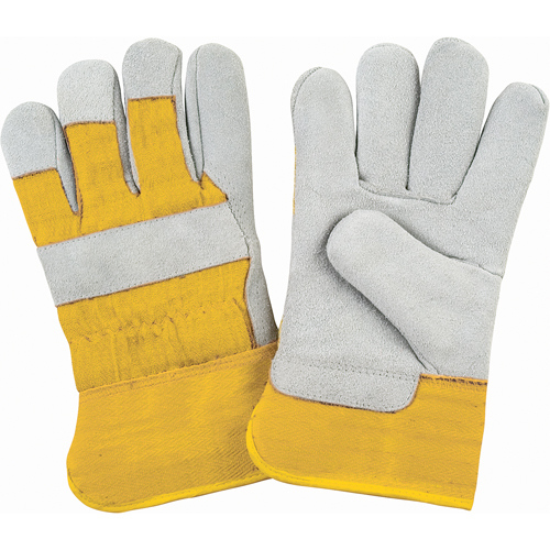 Premium Winter-Lined Fitters Gloves, X-Large, Split Cowhide Palm, Foam Fleece Inner Lining Helyx Safety & Industrial Supplies