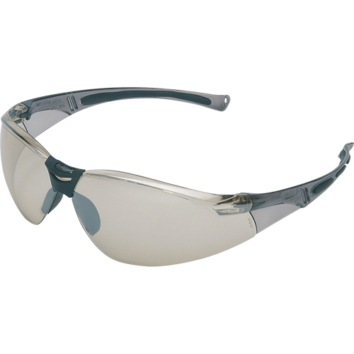 Uvex&reg; A800 Series Safety Glasses, Silver Lens, Anti-Scratch, ANSI Z87+ Helyx Safety & Industrial Supplies