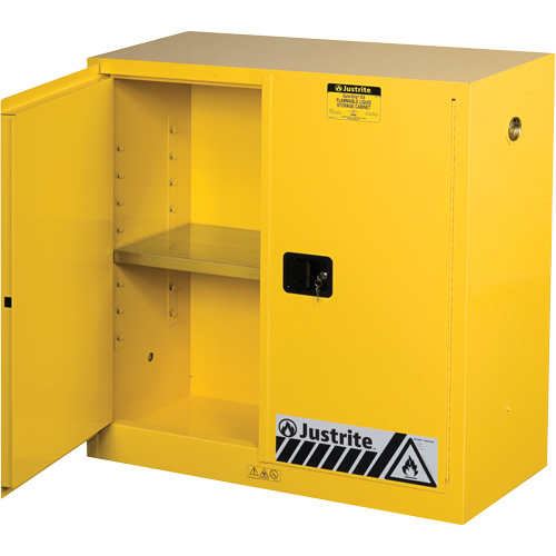 Armoires Sure-Grip EX pour produits inflammables, 30 gal., 2 Porte(s), 43" La x 44" h x 18" p Helyx Safety & Industrial Supplies