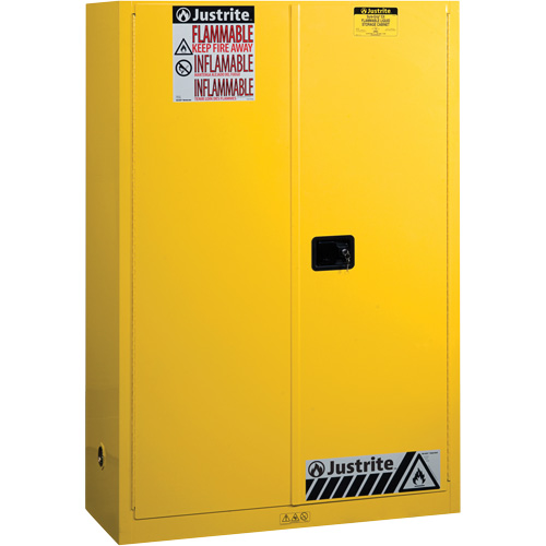 Armoires Sure-Grip EX pour produits inflammables, 45 gal., 2 Porte(s), 43" La x 65" h x 18" p Helyx Safety & Industrial Supplies