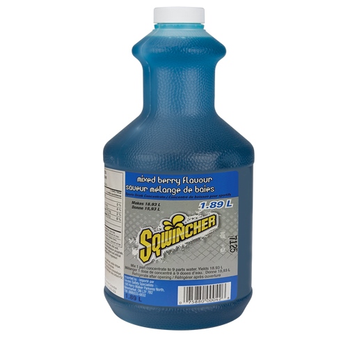 Sqwincher Boisson de r&eacute;hydratation, Concentr&eacute;, M&eacute;lange de baies Helyx Safety & Industrial Supplies