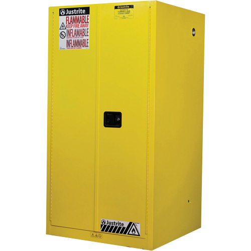 Armoires Sure-Grip EX pour produits inflammables, 60 gal., 2 Porte(s), 34" La x 65" h x 34" p Helyx Safety & Industrial Supplies