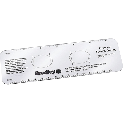 Eyewash Test Gauges Helyx Safety & Industrial Supplies