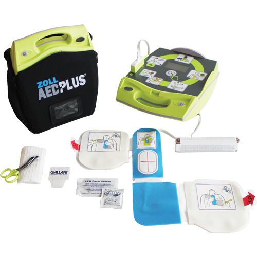 AED Plus&reg; Defibrillator , Semi-Automatic, English, Class 4 Helyx Safety & Industrial Supplies