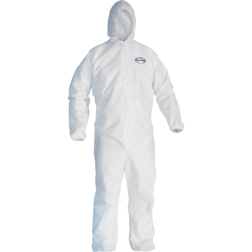 Kleenguard A40 Coveralls, 5X-Large, White, Microporous Helyx Safety & Industrial Supplies
