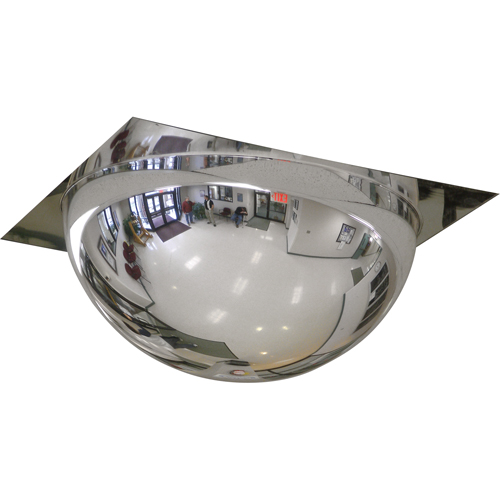 Drop-In Ceiling Panel Dome, Full Dome, Open Top, 24" Diameter Helyx Safety & Industrial Supplies