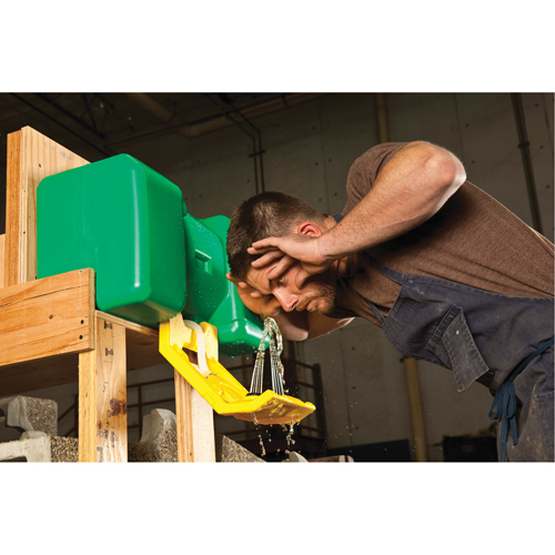 Eyewash Station, Gravity-Fed, 9 gal. Capacity, Meets ANSI Z358.1 Helyx Safety & Industrial Supplies