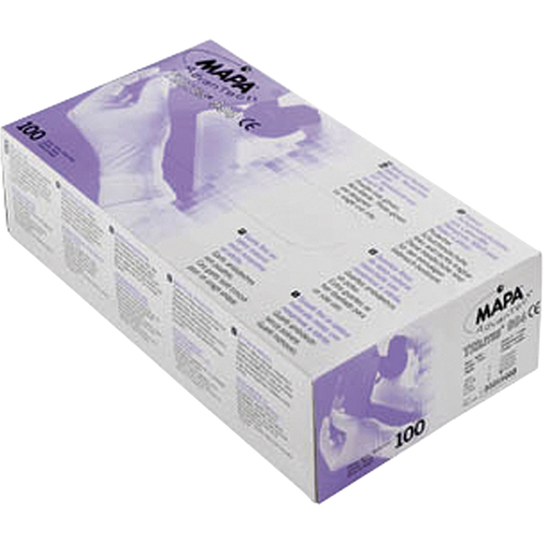 Gants en polym&egrave;re triple couche Trilites, Moyen, Latex/N&eacute;opr&egrave;ne/Nitrile, 6 mils, Sans poudre, Mauve Helyx Safety & Industrial Supplies