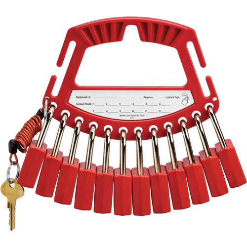 Porte-cadenas s&eacute;curit&eacute; Helyx Safety & Industrial Supplies