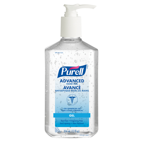 Advanced Hand Sanitizer, 354 ml, Pump Bottle, 70% Alcohol Helyx Safety & Industrial Supplies